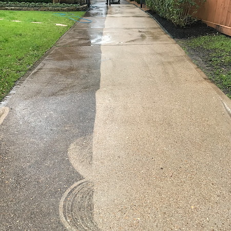 Driveway Cleaning That Actually Lasts: Protecting Concrete in Houston’s Climate