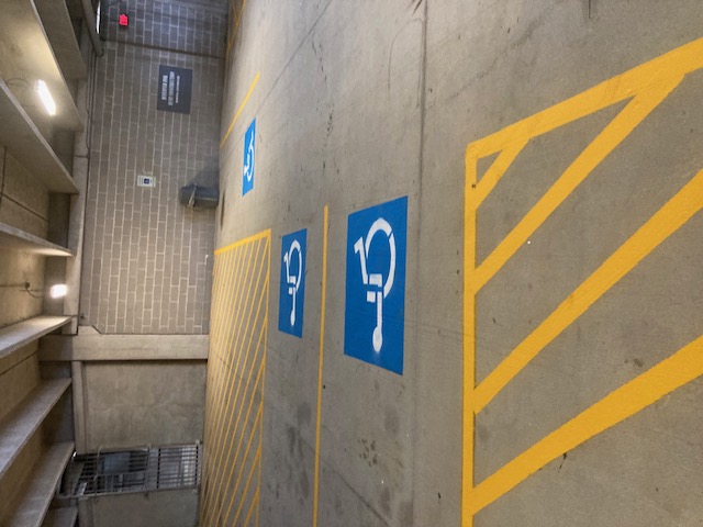 Parking Garage Striping Houston Texas